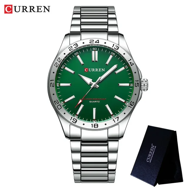 Curren 8452 CH - Sliver Green