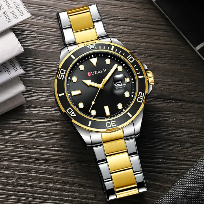 Curren 8388 - Gold Black