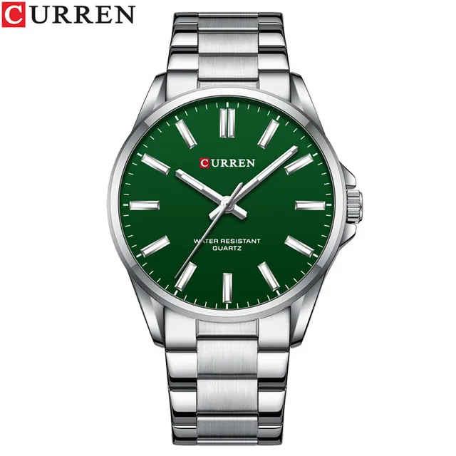 Curren 9090 - Silver Green