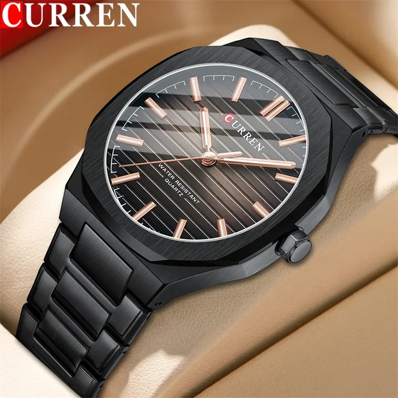 Curren 8456 -  Black