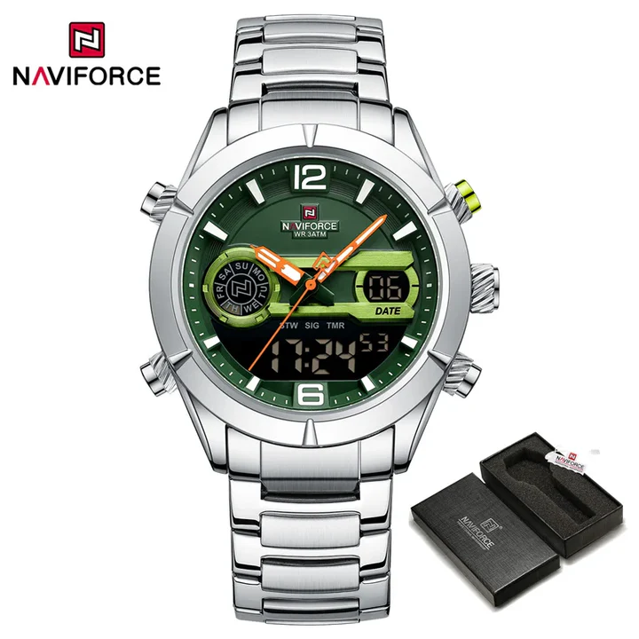 Naviforce 9232 - Sliver Grren