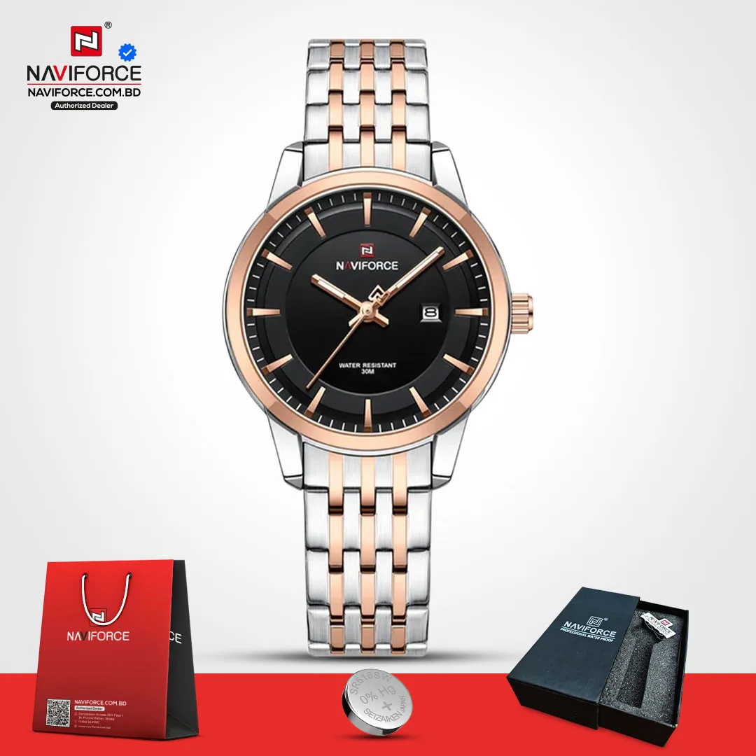 Naviforce-9228-–-Black-Rose-For-Woman