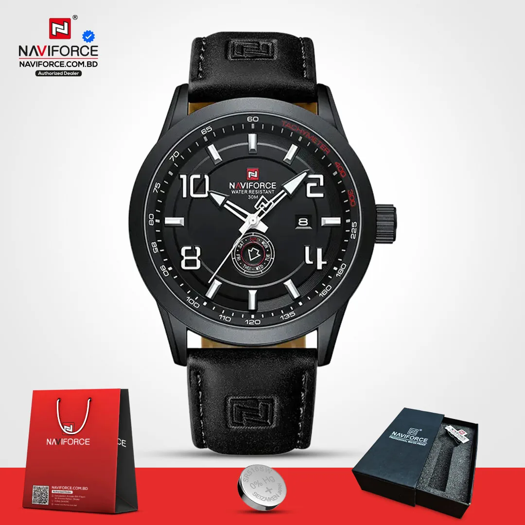 Naviforce-9229-–-Black-White