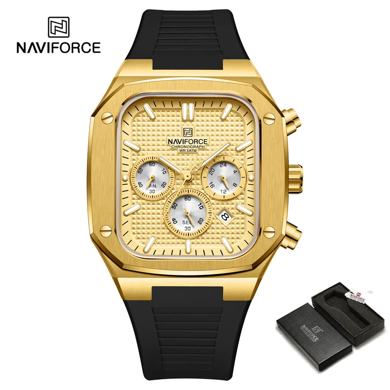 Naviforce 8037 - Black Gold