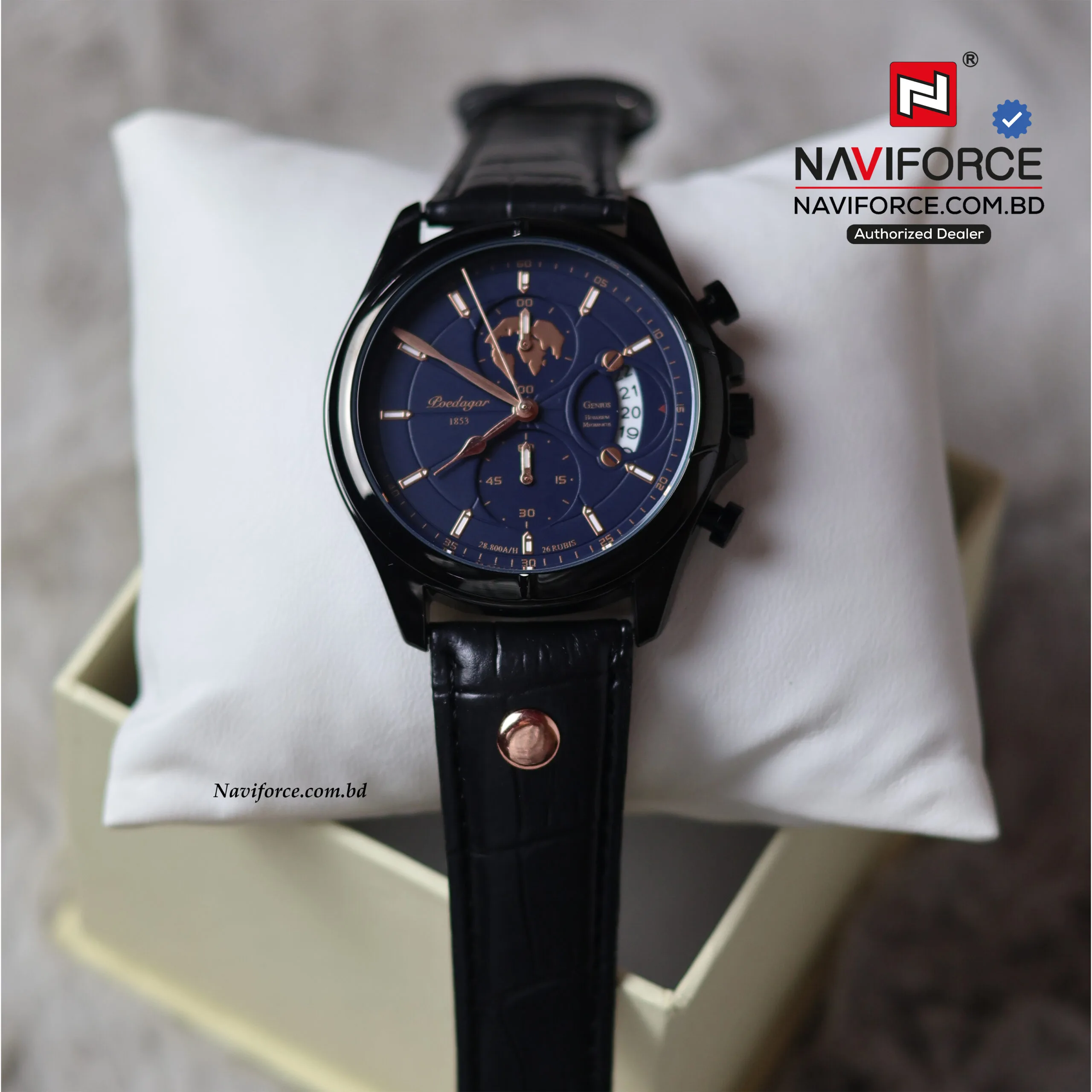 Poedagar 802 L - Black Blue