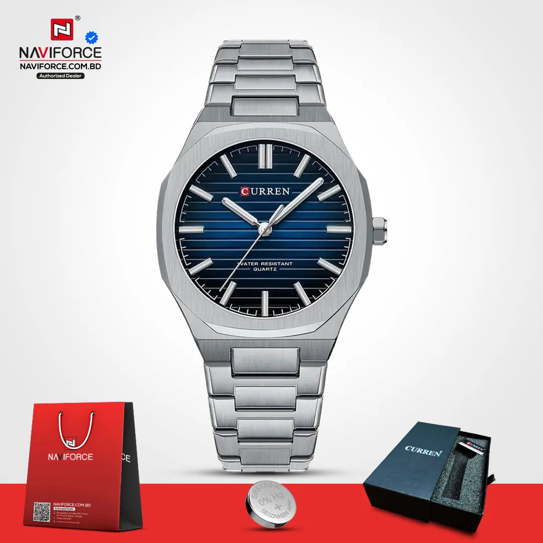 Curren-8456-–-Sliver-Blue