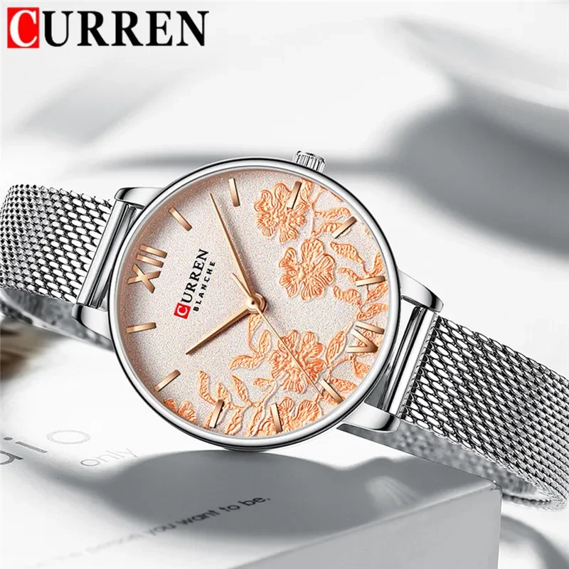 Curren 9065 - Silver For Women