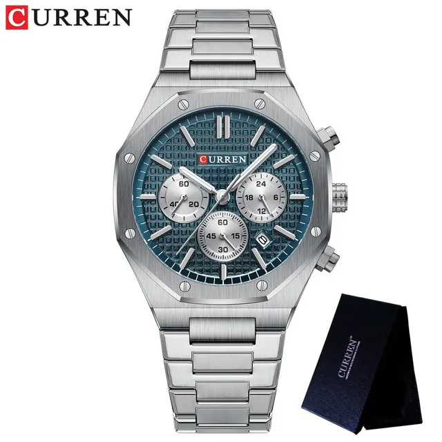 Curren 8440 - Silver Blue