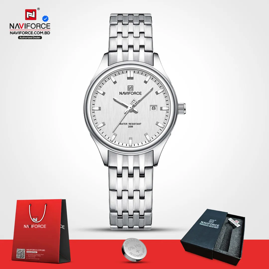 Naviforce-8039-–-Sliver-For-Woman