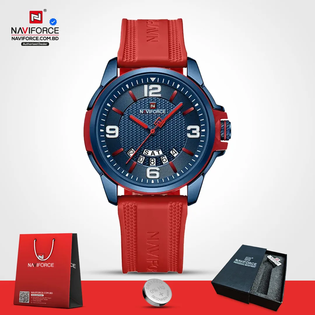 Naviforce 9215 T - Red Blue