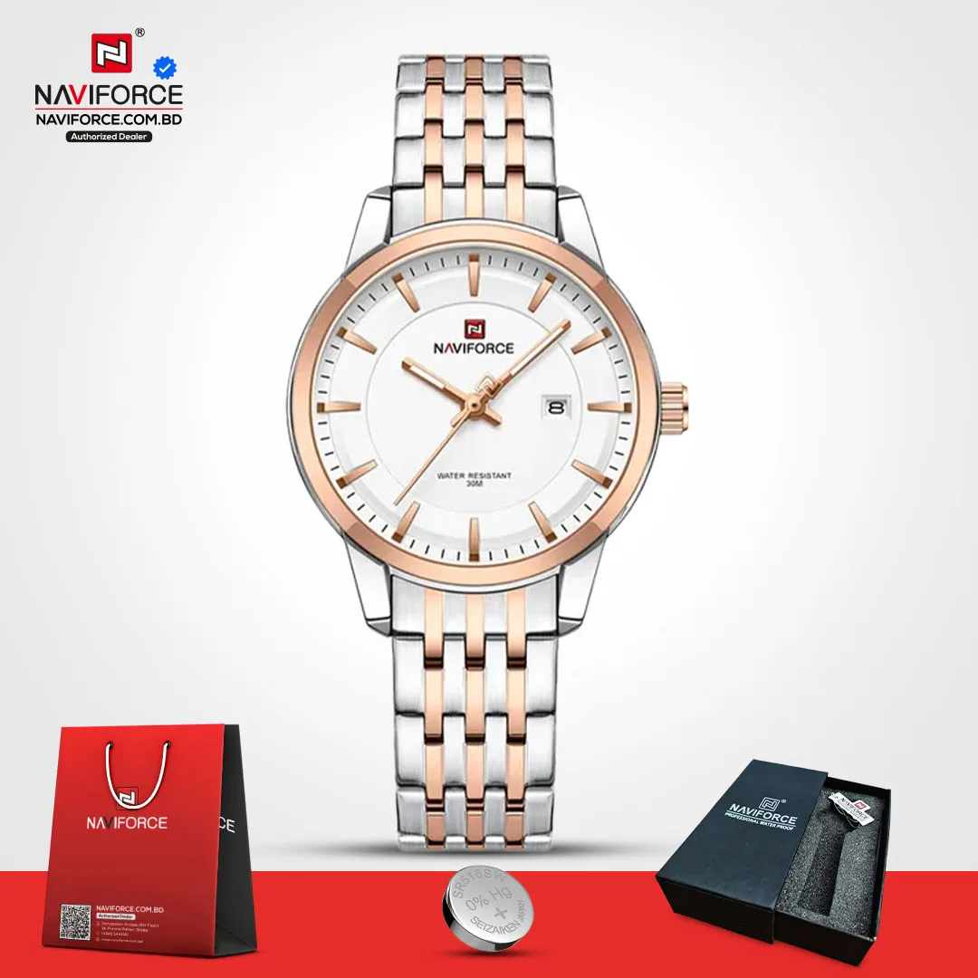 Naviforce 9228 - Sliver Rose For Woman