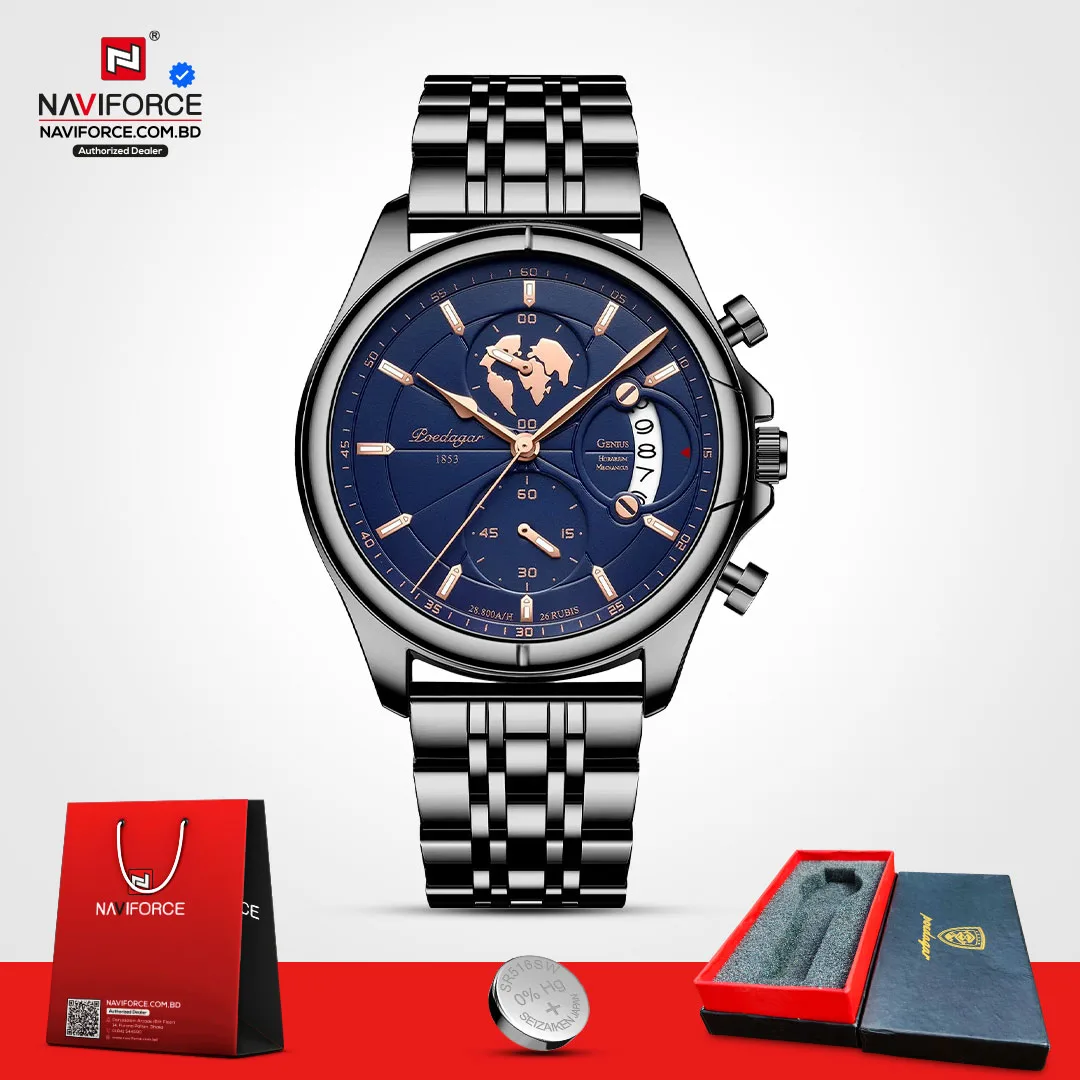 Poedagar-802-CH-–-Black-Blue