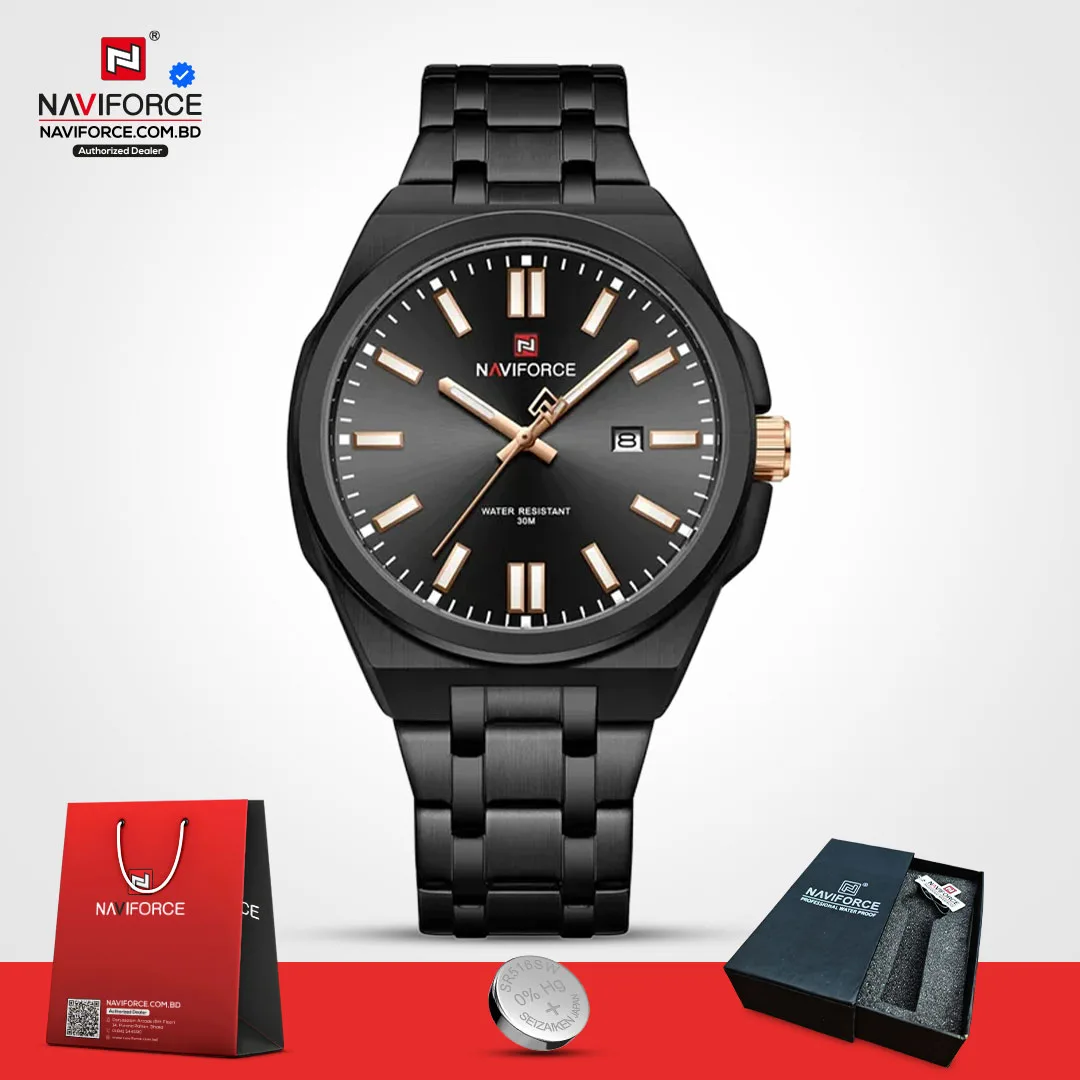 Naviforce 9226 CH - Black