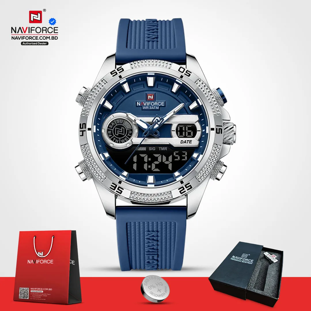 Naviforce 9223 T - Silver Blue