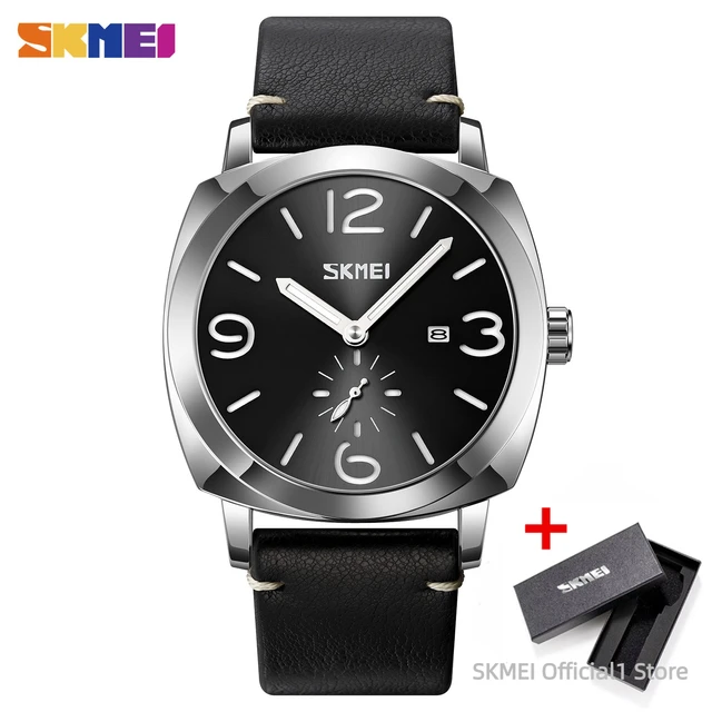 Skmei 9305 - Silver Black