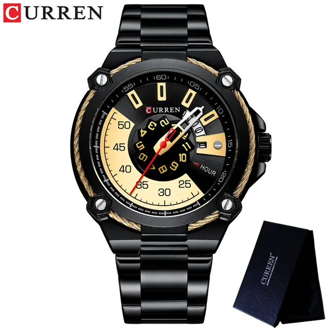 Curren 8345 - Gold Black