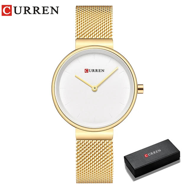 Curren 9016 - Gold White