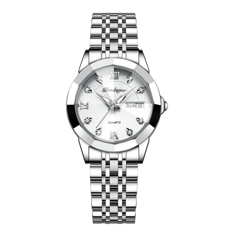 Poedagar 3076 For Women - Silver White