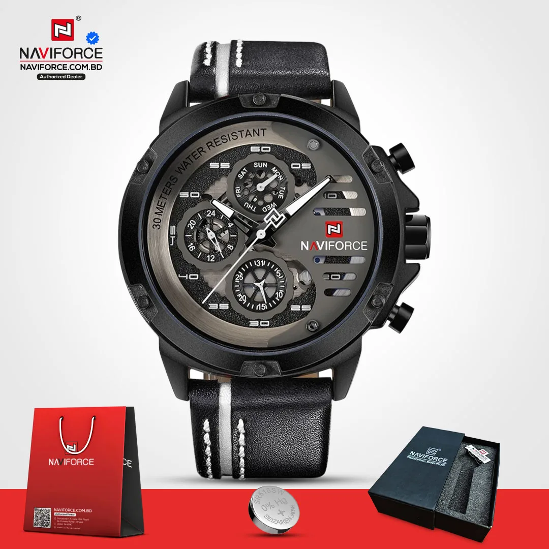 Naviforce-9110-L-–-White