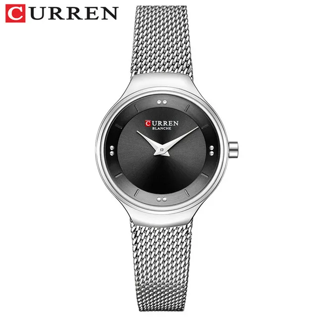 Curren 9028 - Silver Black