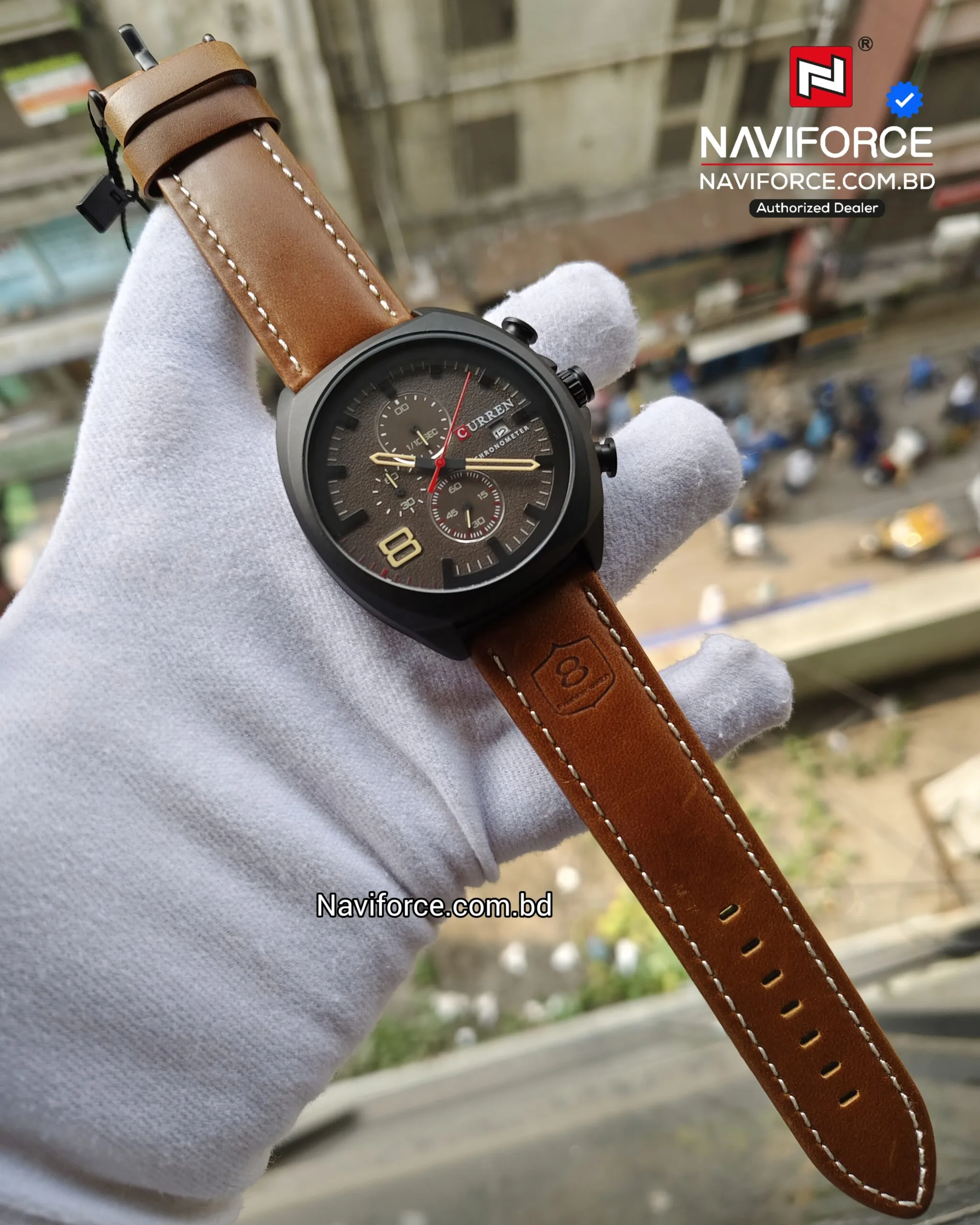 Curren 8324 - Black Brown