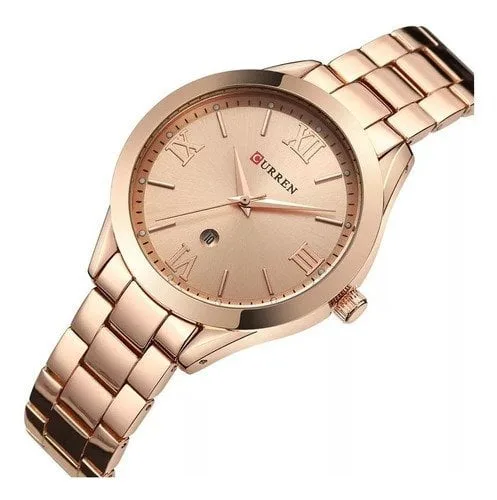 Curren 9007 Women - Rose Gold