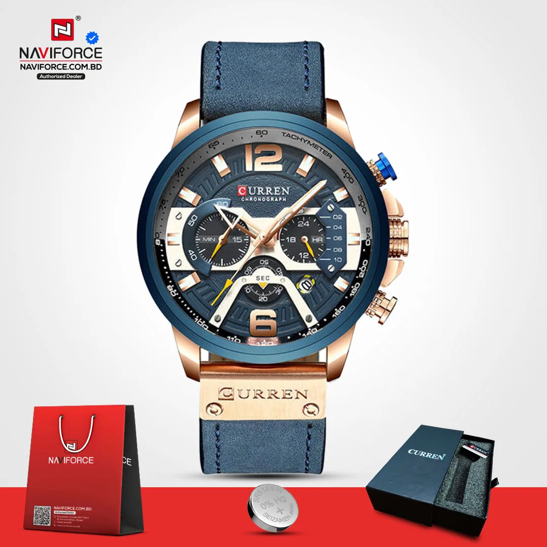 Curren-8329-–-Rose-Gold-Blue