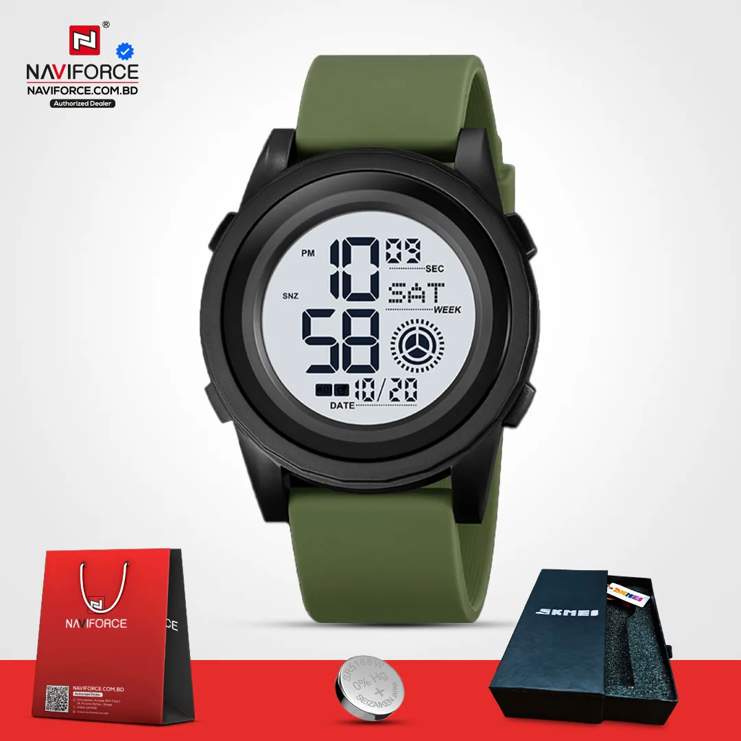 Skmei-2082-–-Green-White