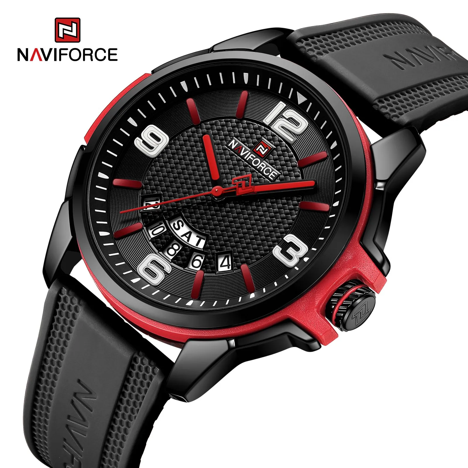 Naviforce 9215 T - Black Red