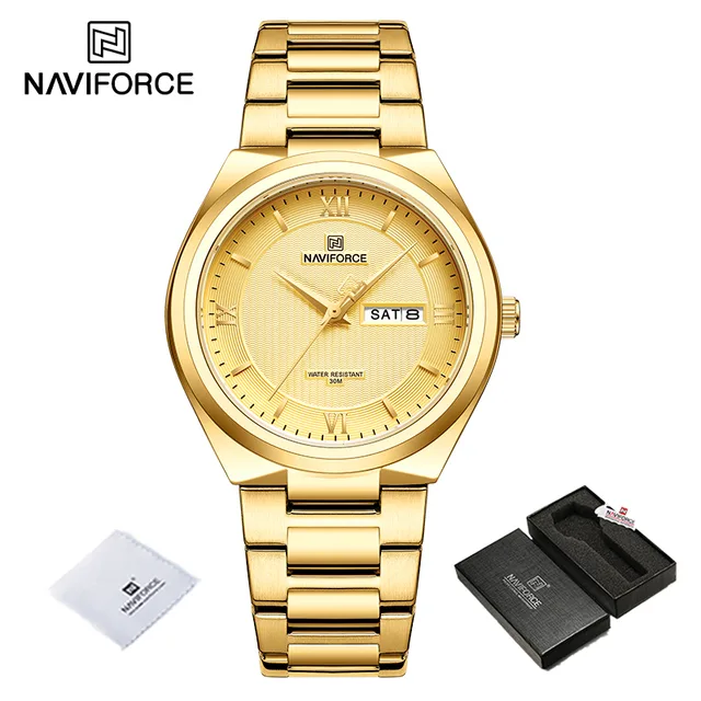 Naviforce 8030 CH - Gold