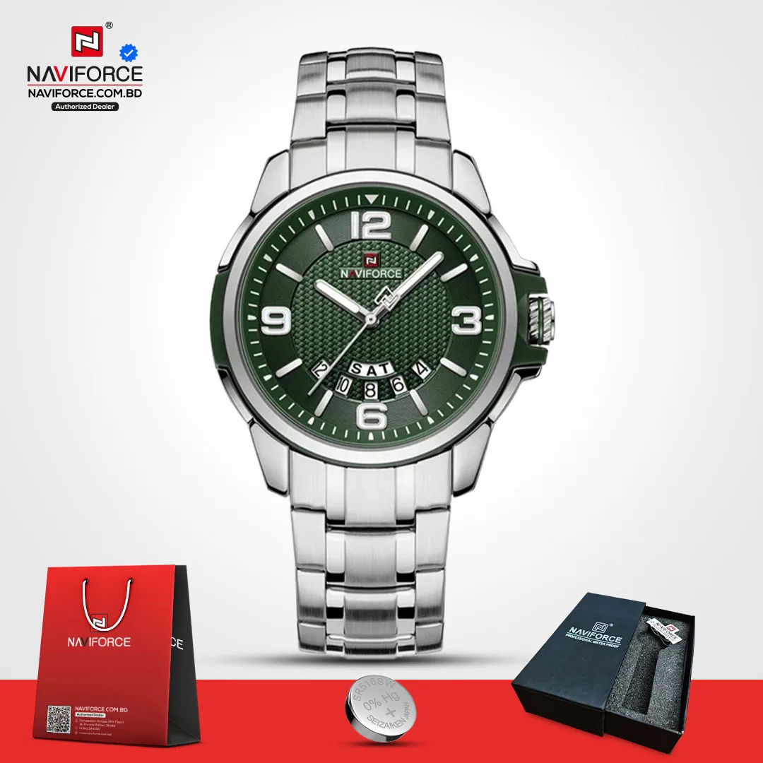 Naviforce-9215-CH-–-Silver-Green