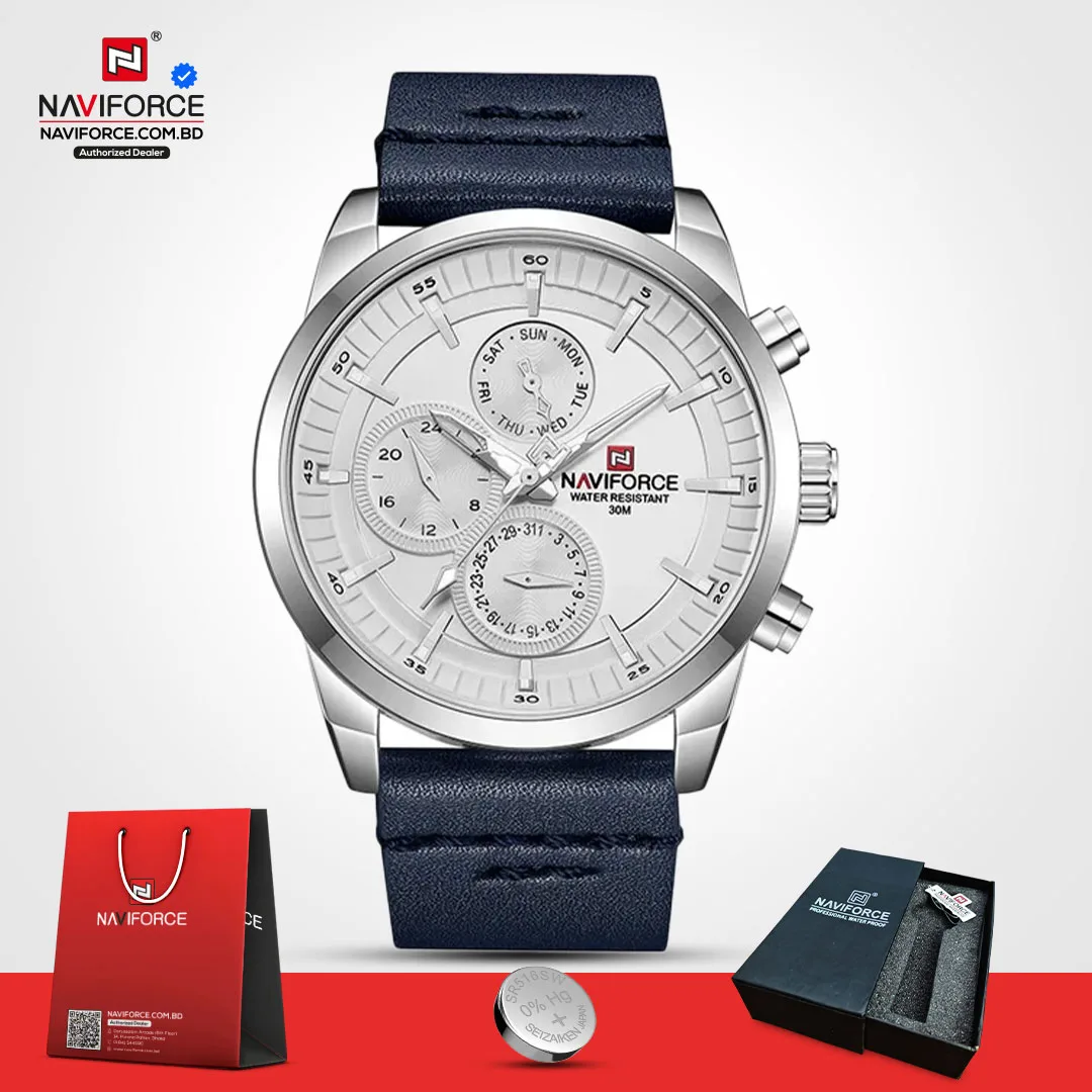 Naviforce-9148-L-–-Silver-Blue