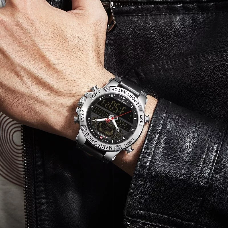 Naviforce-9164-Silver-Black-1