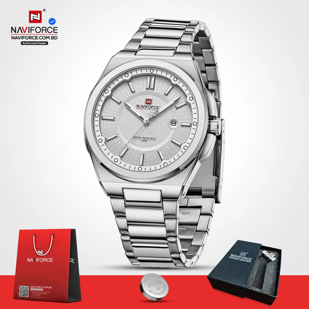 Naviforce 9212 CH - Silver