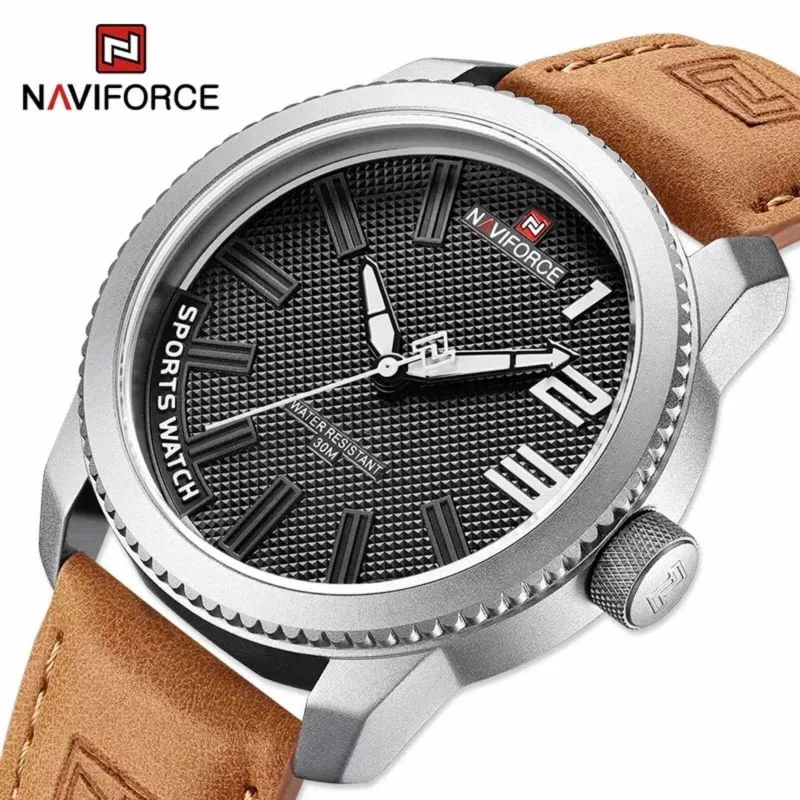 Naviforce 9202 L - Brown White