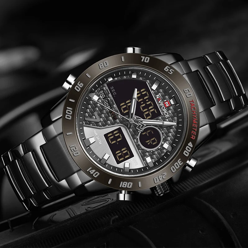 Naviforce 9171 CH - Black