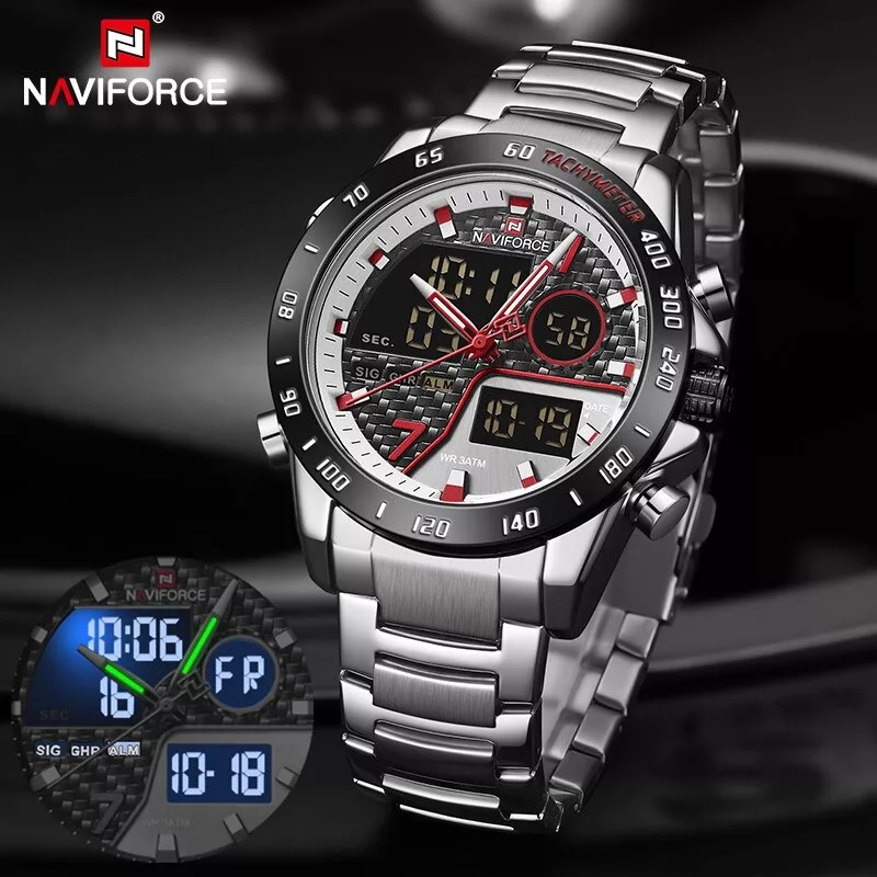 Naviforce 9171 CH - Silver