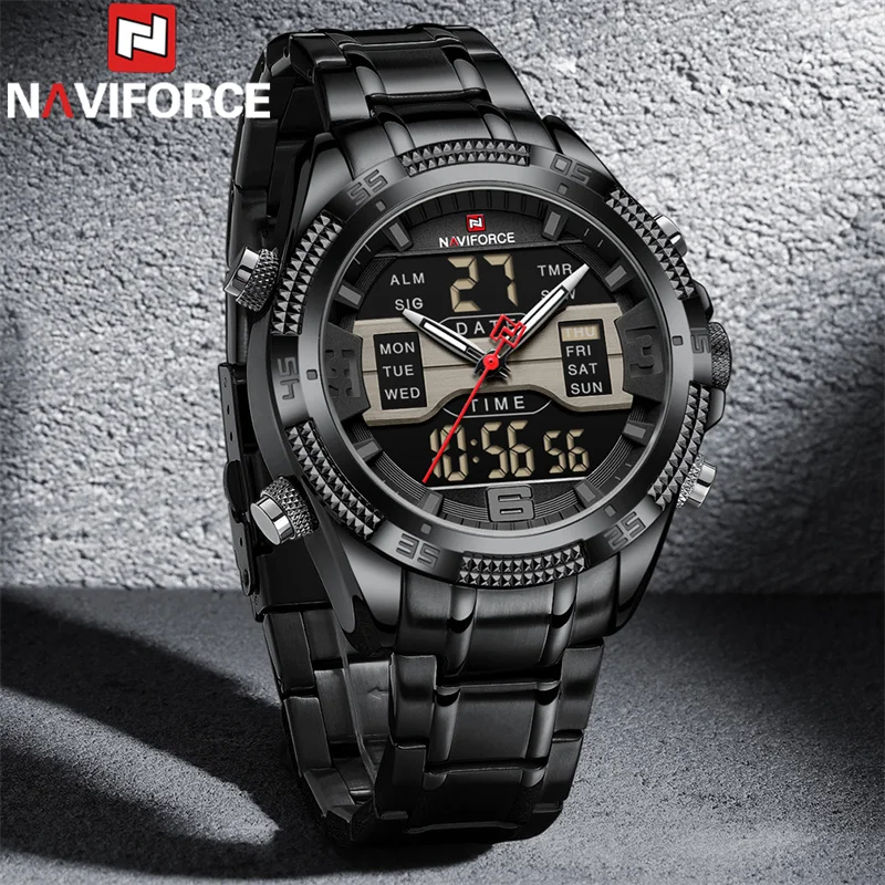Naviforce 9201 CH - Black
