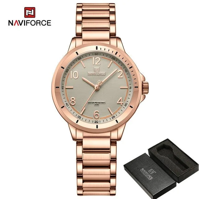 Naviforce 5021 - RoseGold Gray