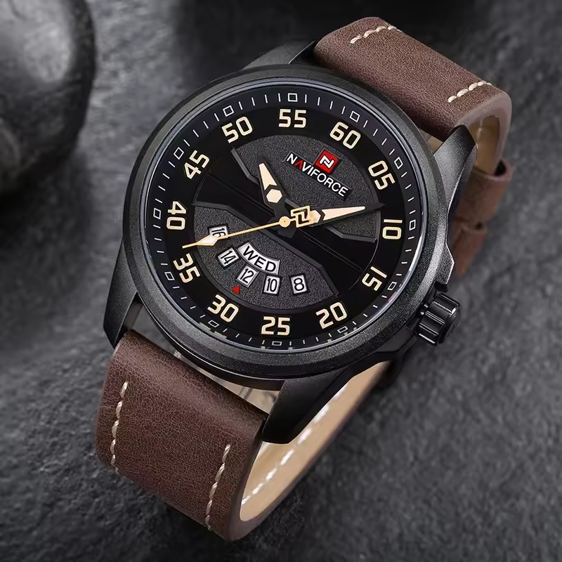 Naviforce 9124 - Black Brown