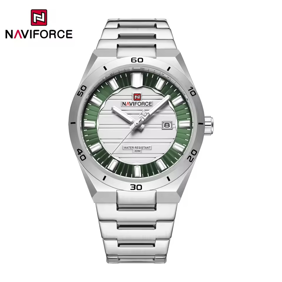 Naviforce 9268 - Silver Green
