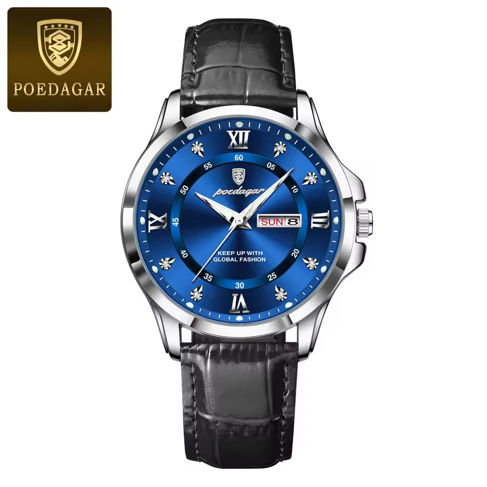 Poedagar 855L For Men - Black Blue