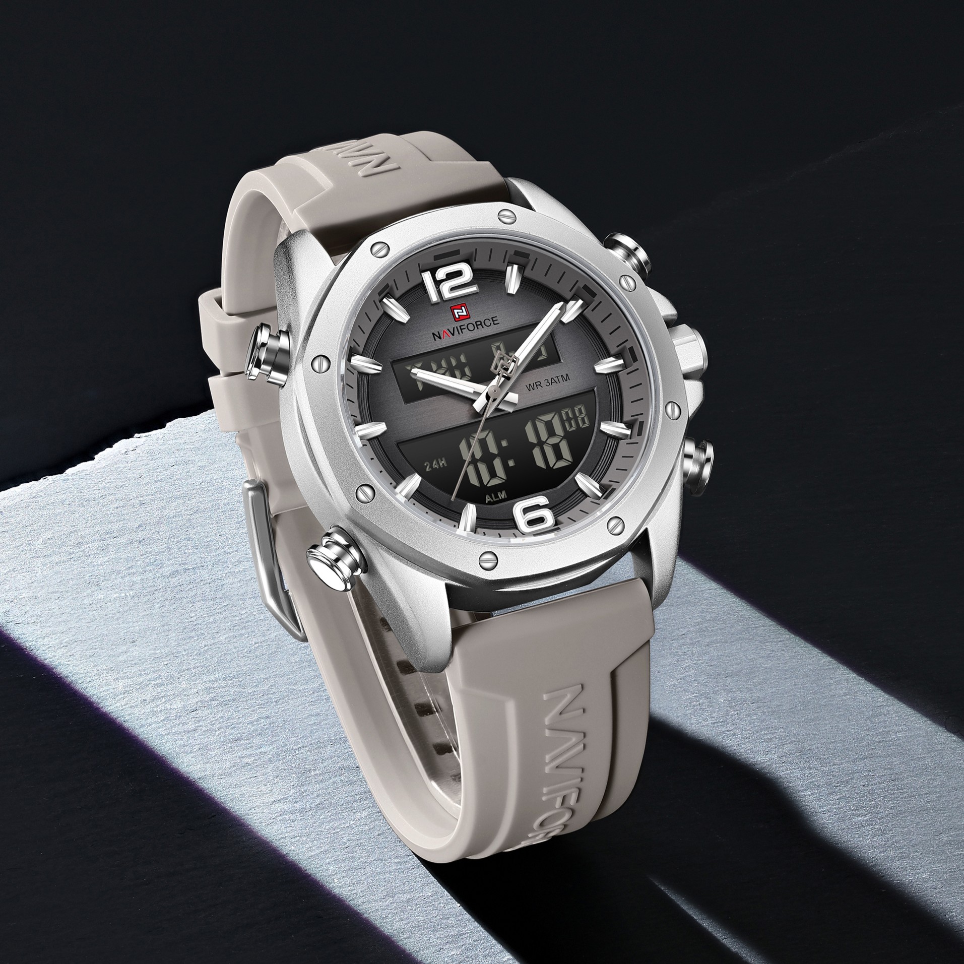 Naviforce 9264T - Silver Gray