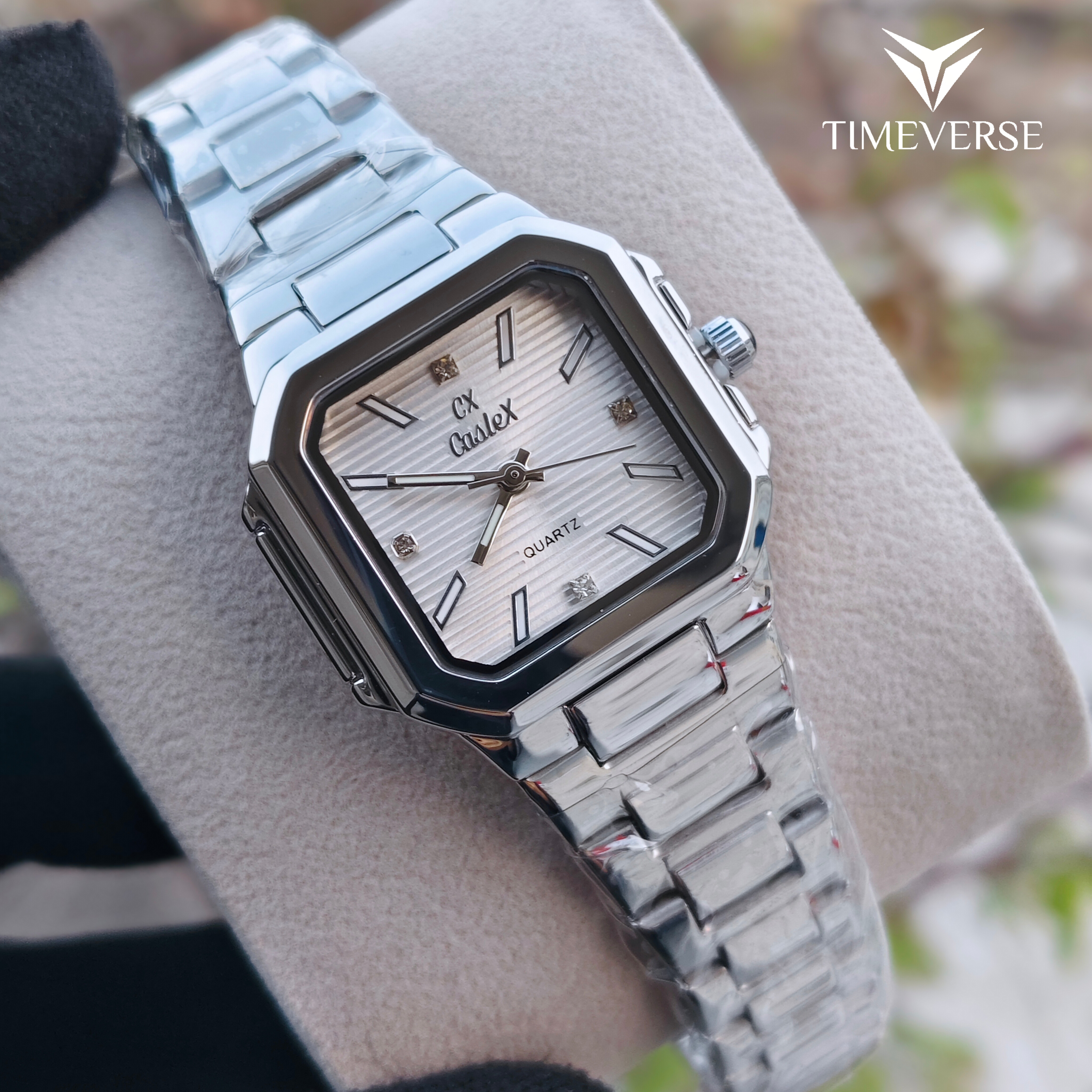 Caslex 068 Ladies Watch - Silver  